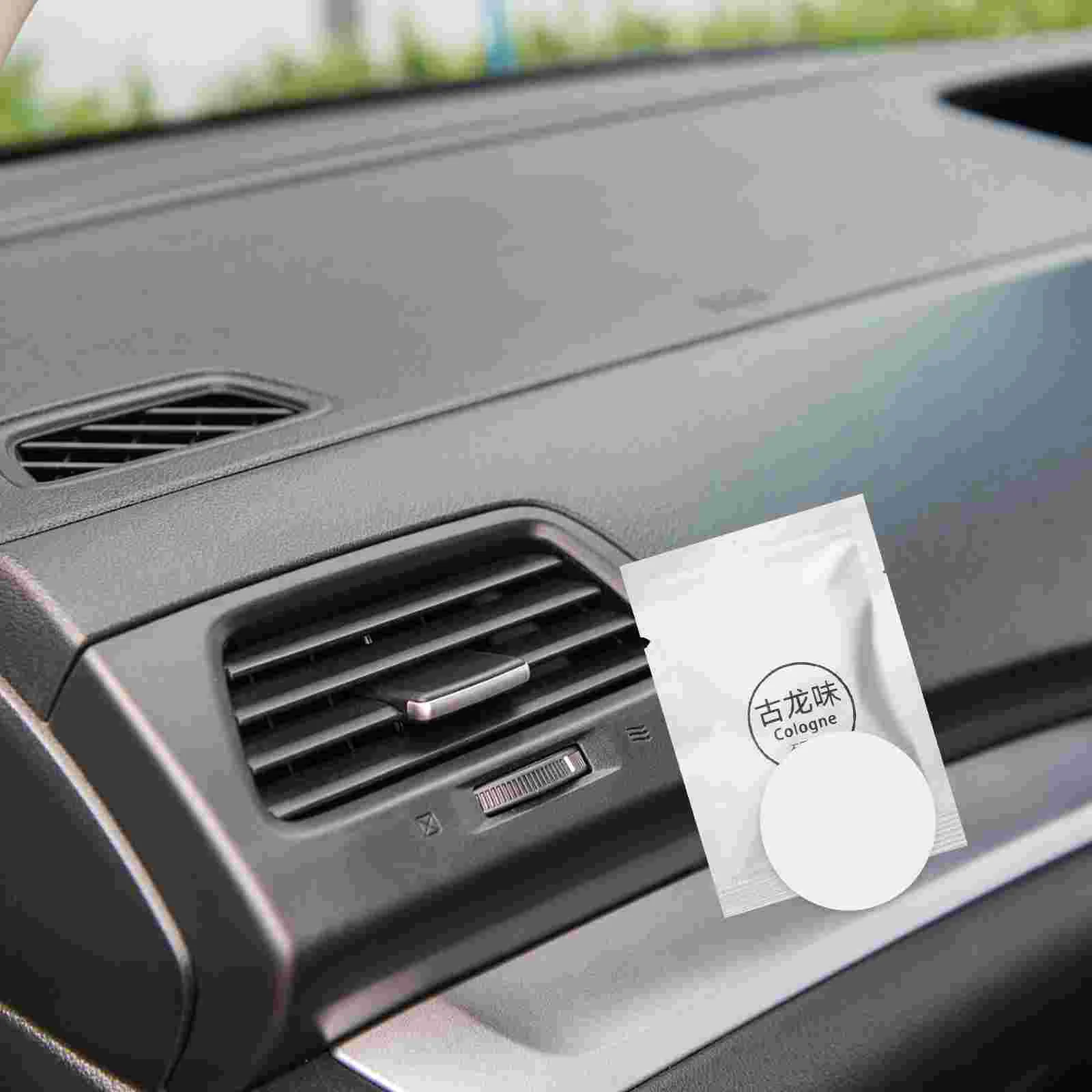 12 Pcs Pe Aroma Diffuser Air Freshener Tablets Car Fresheners Aromatherapy Refills Car Air Freshener Pads Auto Fragrance Vehicle
