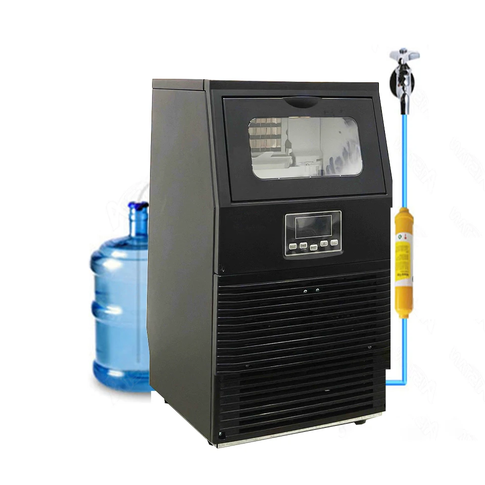 

HZB68FAB Commercial Undercounter Ice Maker 80kg/day Output With Dual Function For Cube And Crushed Ice