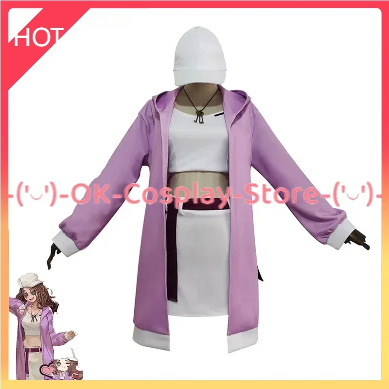 Aida Cosplay Costume Game Identity V Psychologist Cosplay Suit Coat Tupe Top Skirts Hallween Carnival Uniforms Custom Made