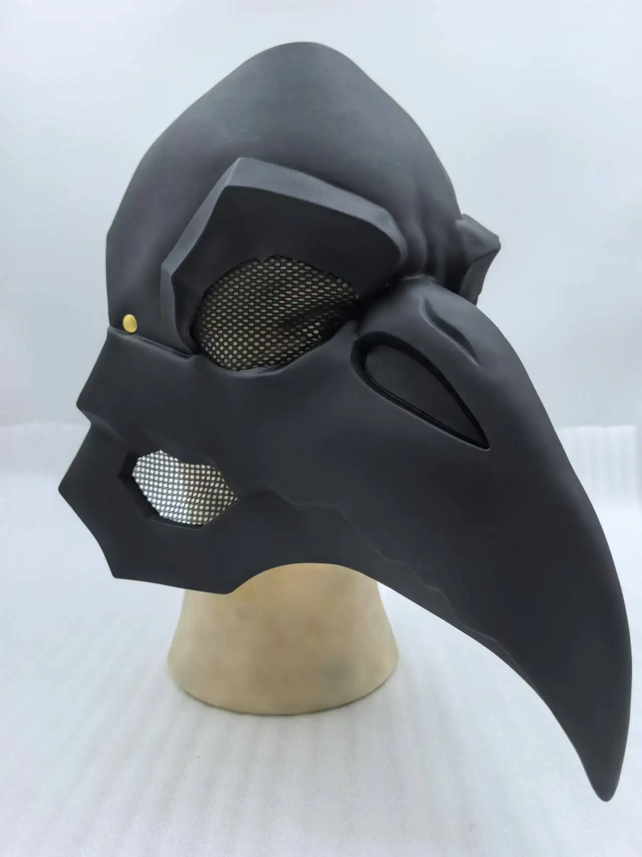 The Reaper Punk Mask Cosplay OW Plague Doctor Crow Birds Beak Long Nose PVC Type Steampunk Masks Halloween Costume Props