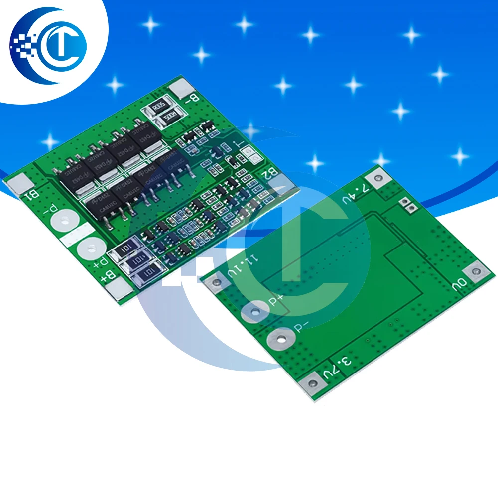 CLT 3S 25A lipo lithium Polymer BMS/PCM/PCB battery protection board for 3 Packs 18650 Li-ion Battery Cell