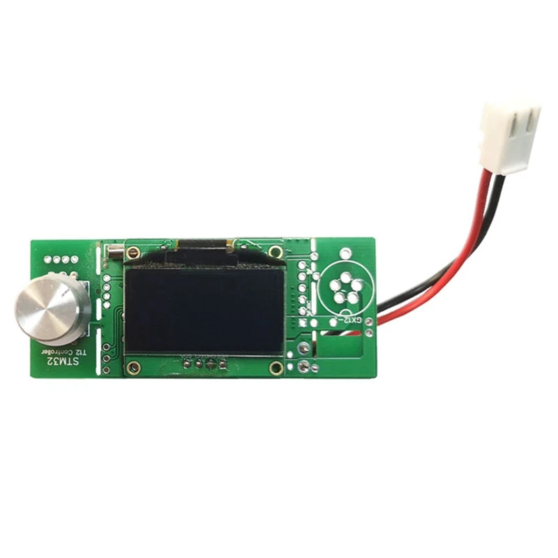 STM32 2.1S OLED T12 alat las, pengendali temperatur besi Solder elektronik disolder tidur Shock 110-240V