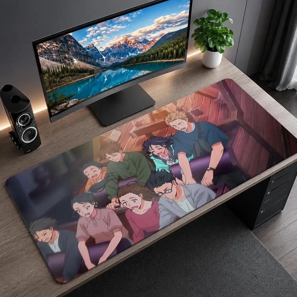 The Fragrant Flower Blooms With Dignity Mouse Pad Large Gaming Mouse Pad LockEdge Thickened Computer Keyboard Table Desk Mat