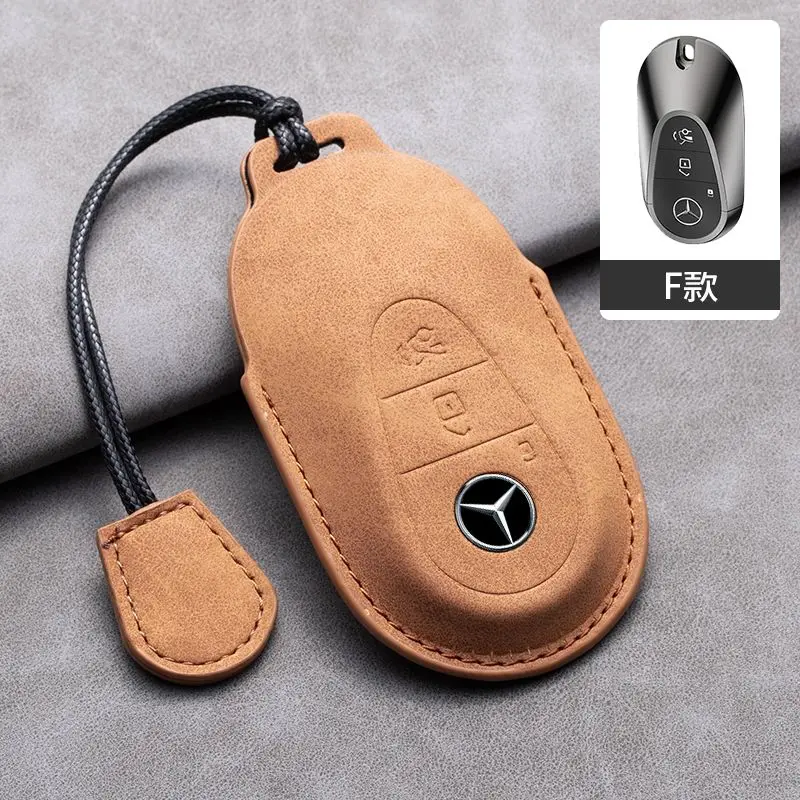 For Mercedes Benz C S Class W206 W223 S350 C260 C300 S400 S450 S500 A C GLC CLE CLA G Car Key Cover Case Shell Holder Accessory