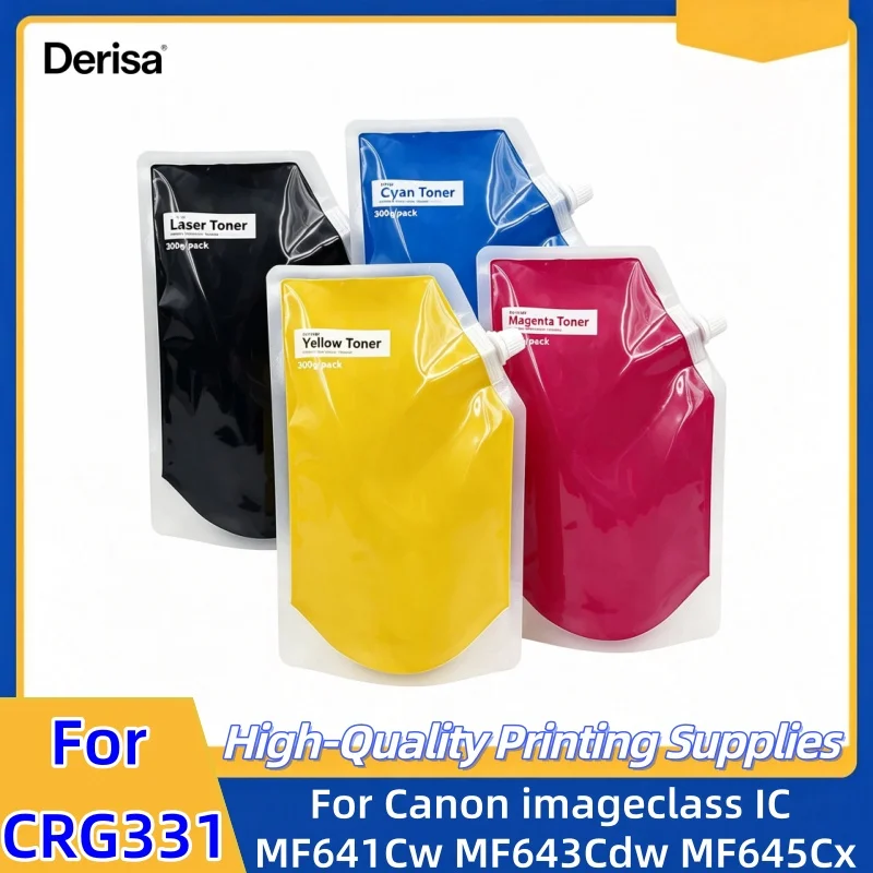 300g/pcak Toner Powder CRG331 CRG054 054 Compatible for Canon imageclass IC MF641Cw MF643Cdw MF645Cx Printer Cartridge