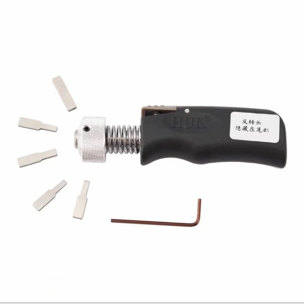 GOSO HUK Lock Plug Spinner Professional Tool Quick Cylinder Turning for Civil Door Lock Replacement Locksmith Repair Kit