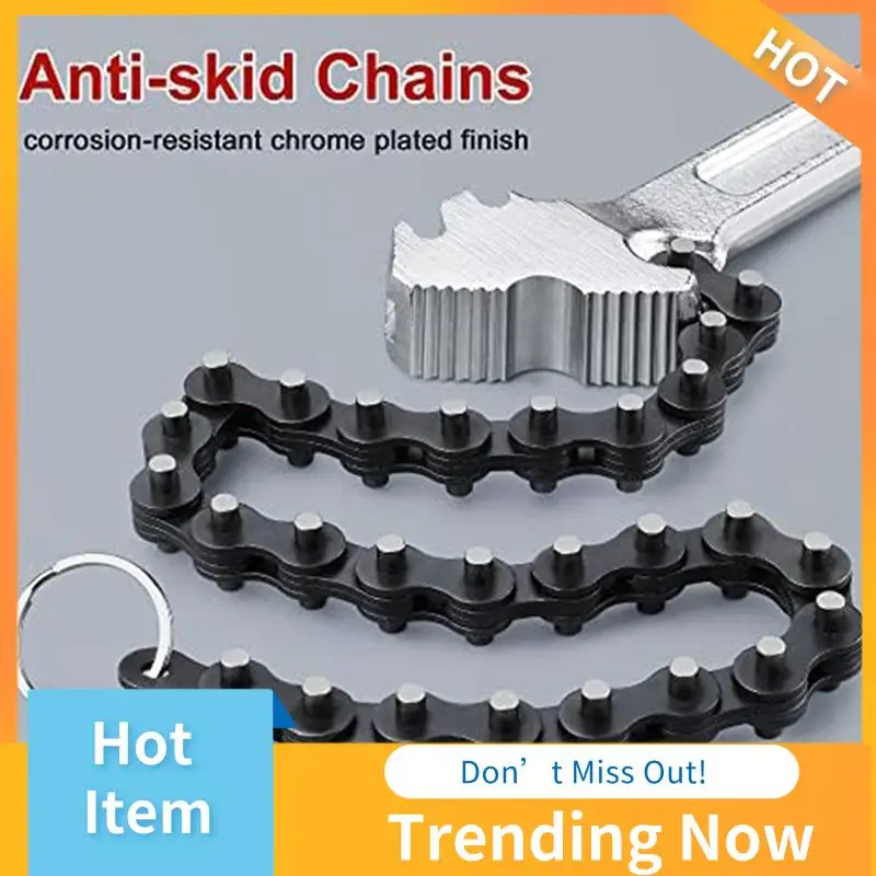 ABNL 15 Inch Chain Wrench, Chain Pipe Wrench, Chain Pipe Wrench, Pipe Wrench Easy Install