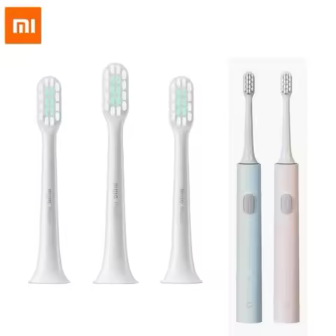 Original Toothbrush Head For XIAOMI MIJIA T200 T200C MES606 Sonic Electric Toothbrush Accessories Soft DuPont Bristles Nozzles