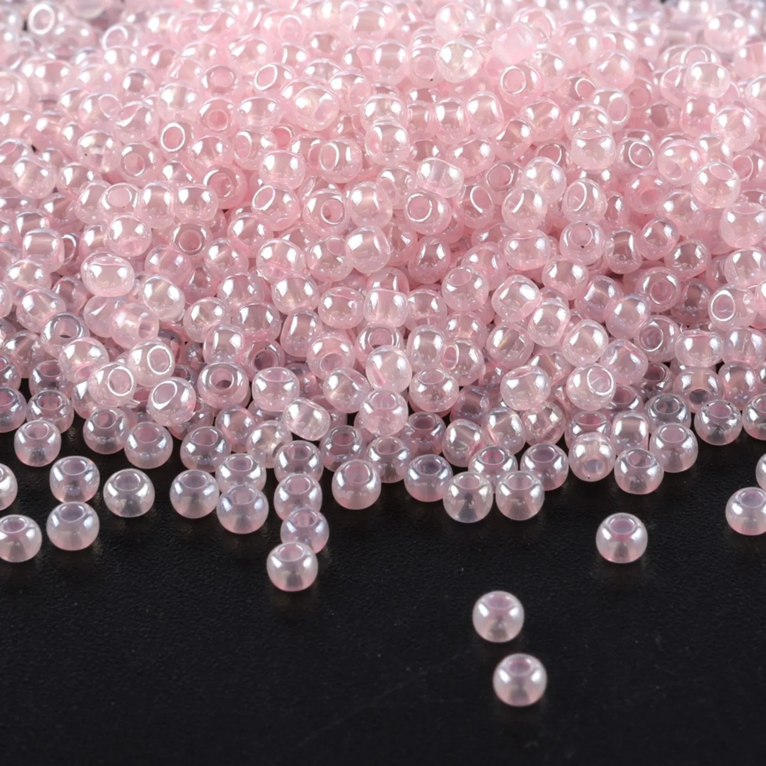 Hochwertige Glasperlen der Cream Series CJ für Schmuckherstellung, 10g/Tube, geeignet für alle Arten von DIY-Näharbeiten und anderen Bastelprojekten. – Detail 5
