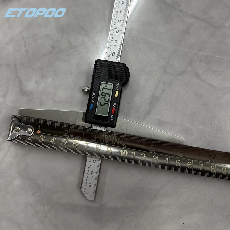 0-200X150MM High Accuracy Digital Depth Gauge Caliper Long Extended Bridge Lengthening Basal Plane Measuring Tool