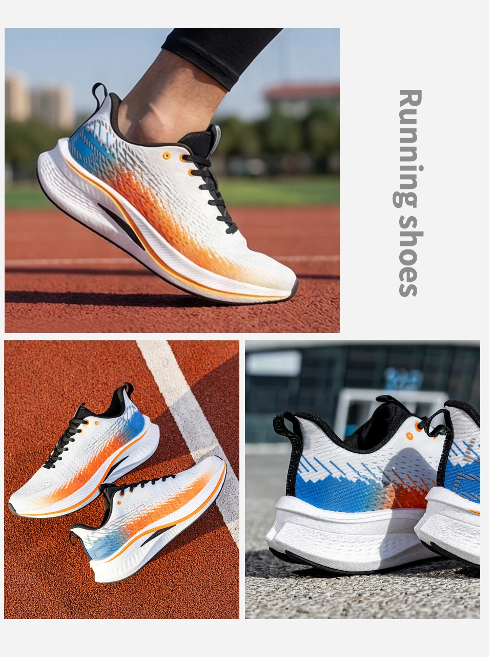 Baasploa Männer Jogging Sport Schuhe Carbon Platte Professionelle Dämpfung Turnschuhe Männlichen Outdoor Atmungsaktive Rutschfeste Laufschuhe – Detail 10