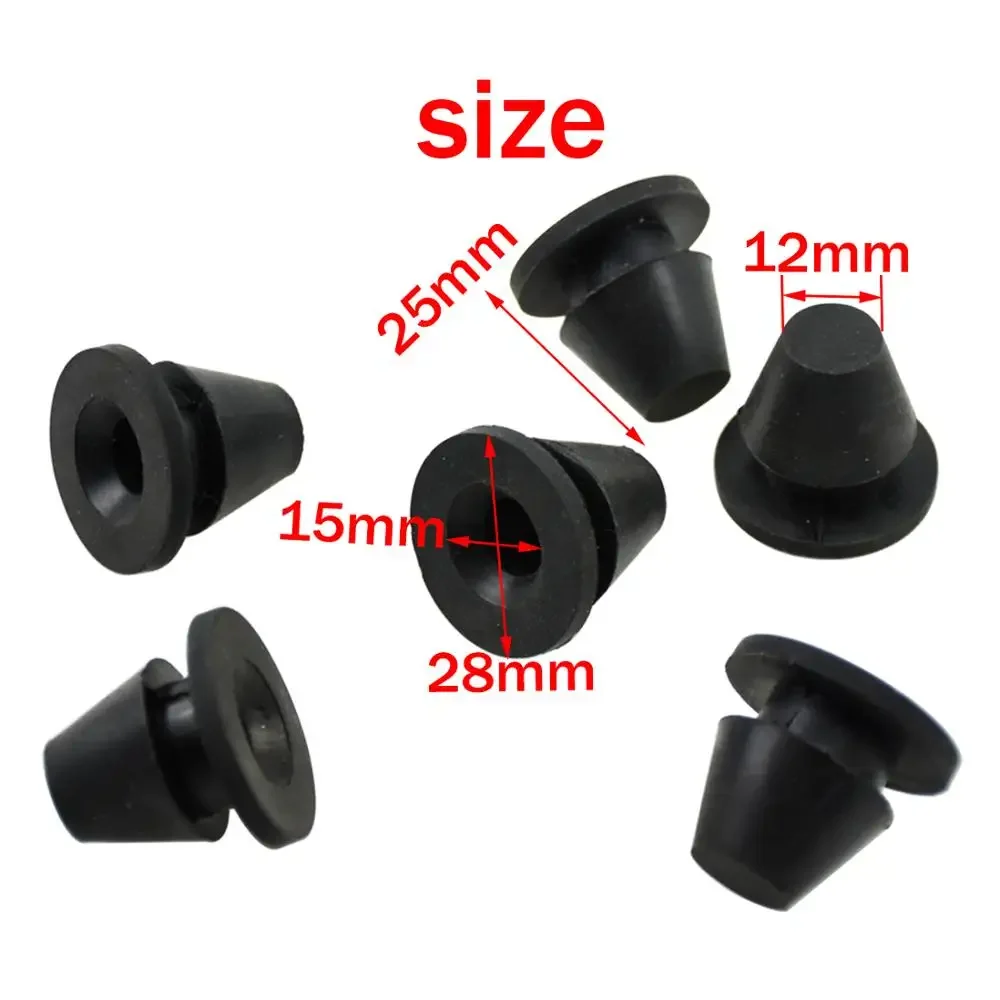 

Motorcycle Rubber Side Cover Grommets 6pcs For Harley Touring Street Glide Electra Glide Road Glide FLHR 1996-2020