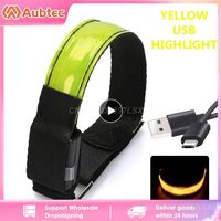 1PCS New Led Luminous Bracelet Shoe Clip Backpack Clip Light Multi-functional Mini Safety Warning Light Night Running Camping