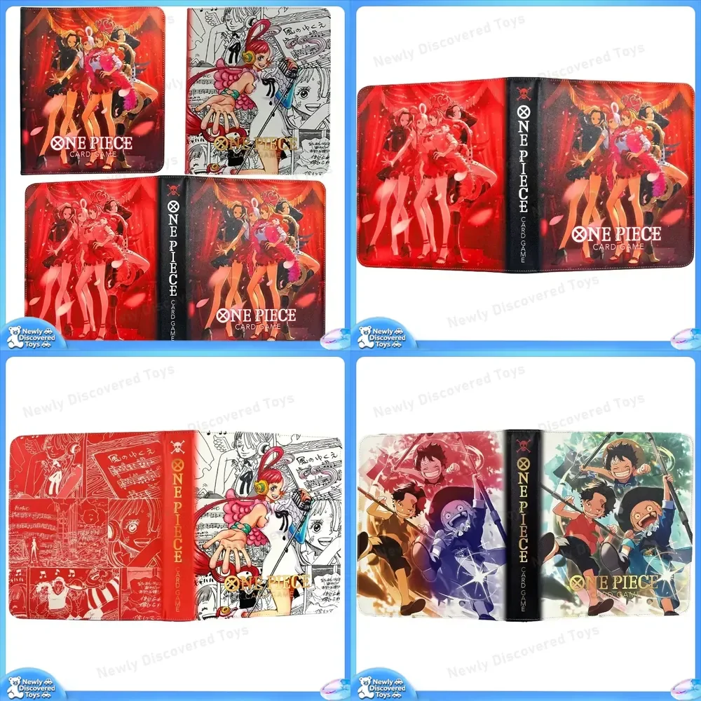 opcg-classeur-de-cartes-one-piece-pour-la-serie-d'albums-des-herosines-nami-nico-robin-uta-porte-cartes-540-pieces-9-compartiments-en-pu-avec-estampage-dore