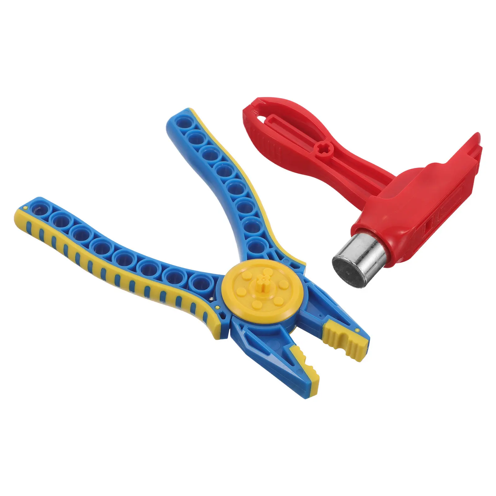 

2pcs Brick Separator Tool Set Mini Building Block Disassembly Hammer Tongs For Small Bricks Kids Diy Projects Portable Pry