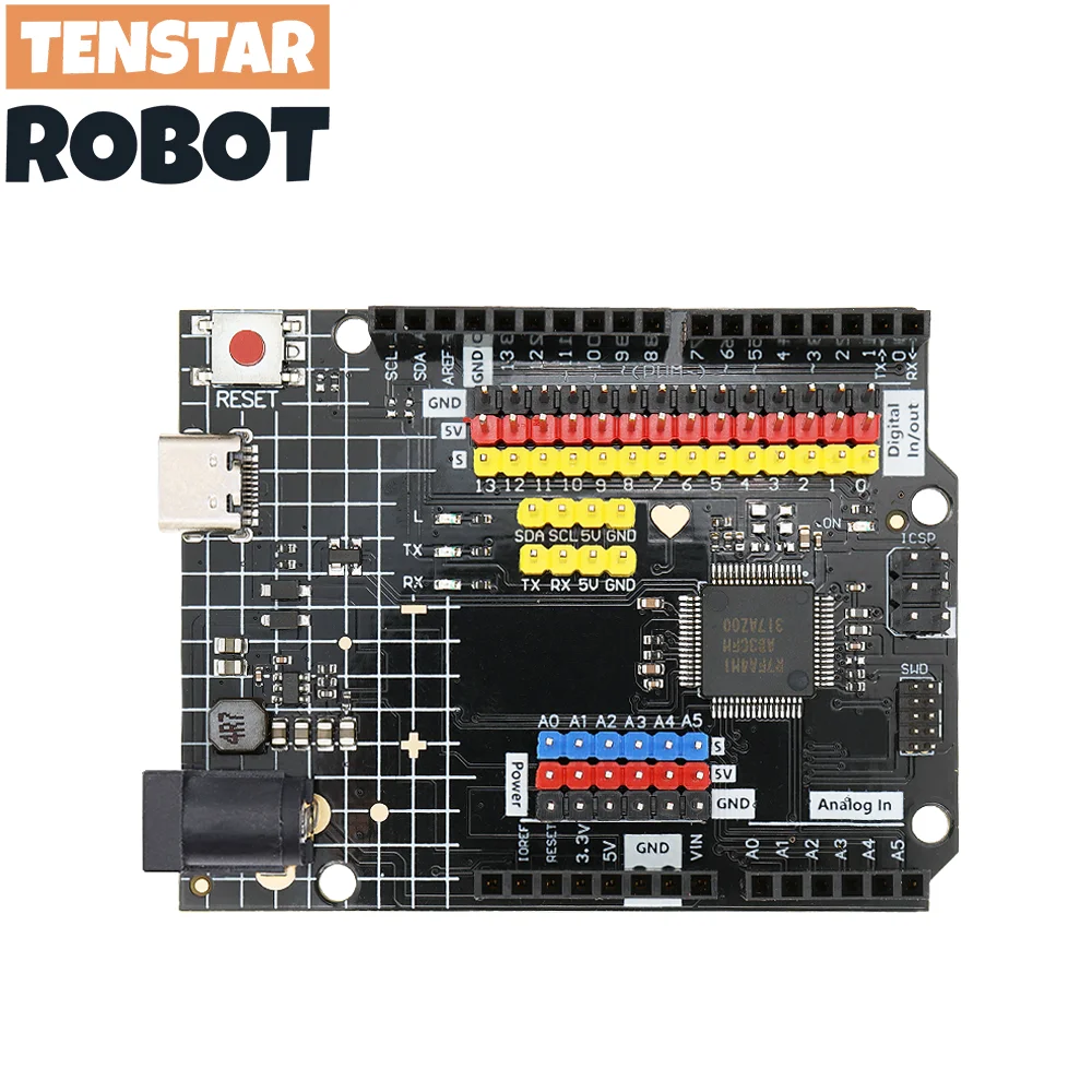 R7FA4M1 V4 Development board TYPE-C USB ESP32-S3-MINI WIFI Module Compatible For UNO R4 MINIMA WIFI R3