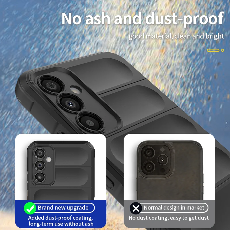 Shockproof Case For Samsung A13 A23 A33 A53 A73 A14 A24 A34 A54 Silicone Back Phone Cover for Galaxy A12 A22 A32 A52 A52S A72 5G