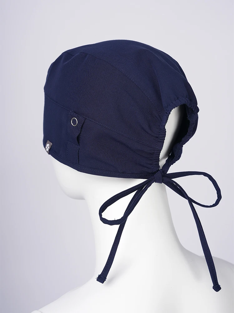 KUNGFU SCRUBS gorra exfoliante unisex absorbente de sudor quirófano médico gorro de trabajo gorros de enfermería con sección elástica