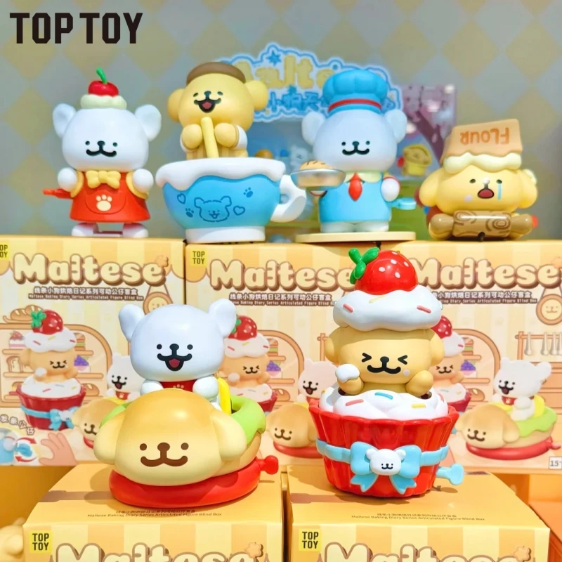 

Коллекционные фигурки TOP TOY из серии «Мальтийский дневник пекаря», случайный выбор, милые настольные украшения, детские игрушки, подарки на день рождения