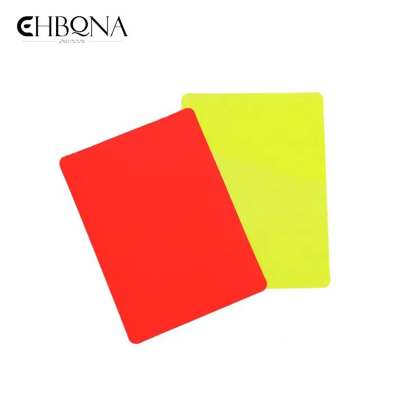 

Professional Football Red And Yellow Cards Record Soccer Games Referee Tool Equipment For Soccer Match Accessory