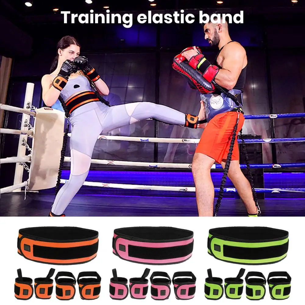 

Elastic Waistband Training Belt Resistance Band Set Home Gym Workout Equipment Fitness Resistance Band with Elastic Belt