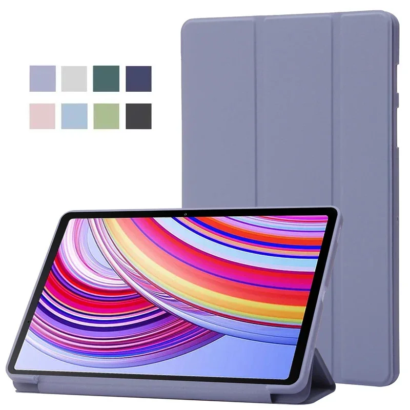 

Tablet Case for Redmi Pad Pro Case Xiaomi Redmi Pad Pro 12.1 Poco Pad 12.1" Trifold Soft Back Holder Tablet Shockproof Cover