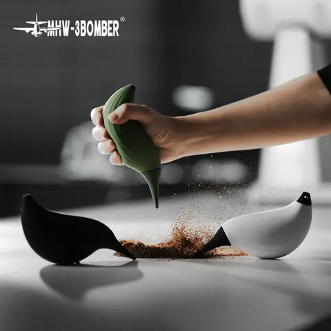 MHW-3BOMBER 버드 공기 송풍기 커피 그라인더 청소 먼지 송풍기 실리콘 커피 기계 청소 도구 카페 바 액세서리