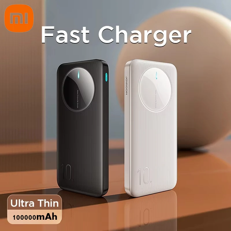 

Xiaomi 100000mAh Ultra Thin Power Bank Fast Charging External Battery Mini Charger for Xiaomi IPhone Samsung 10000mah Powerbank