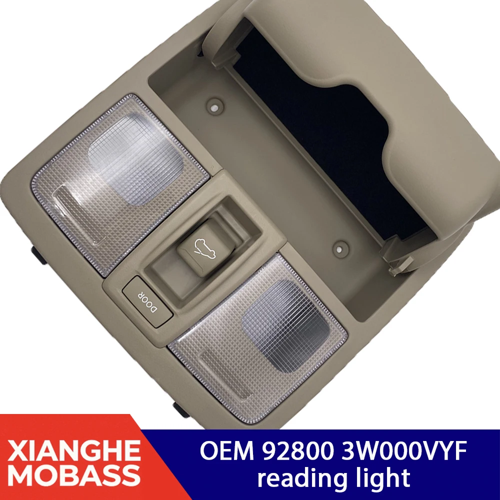 For KI-A Sportage 2010-2015 roof reading light assembly, sunroof switch button, ceiling light, eyeglass case switch 928003w000