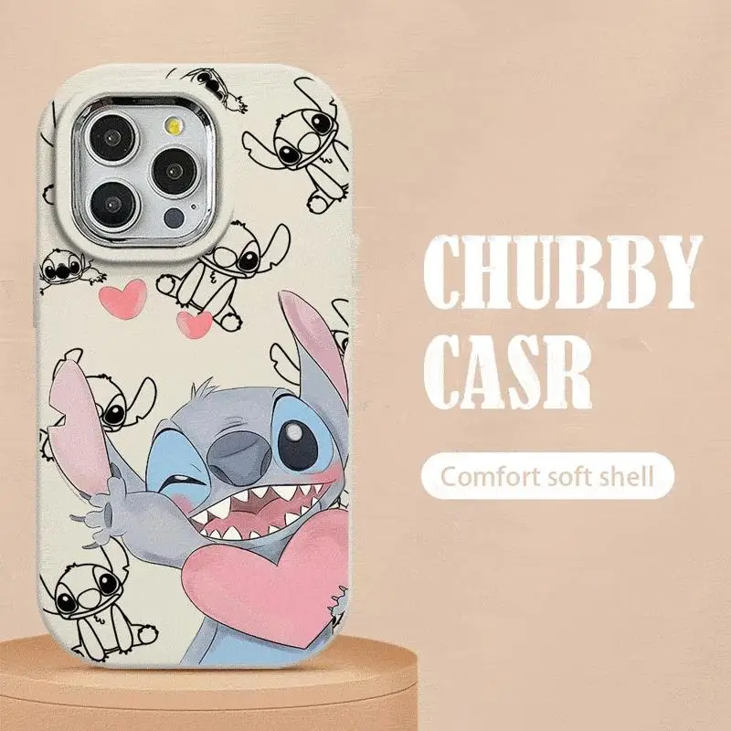 Disney Angle Stitch Phone case for OPPO A74 A76 A77 A78 A92 A93 A94 A98 F9 F11 S Reno 5 K 6 Z 7 Pro Z 8 T 11 F4G 5G soft funda