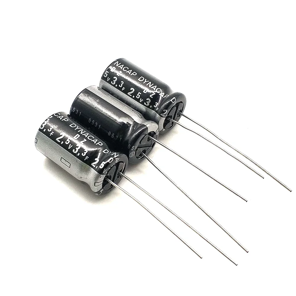 

10pcs Super Capacitors DZ Series 2.5V 3.3F DZ-2R5D335T SuperCapacitor Condensatore