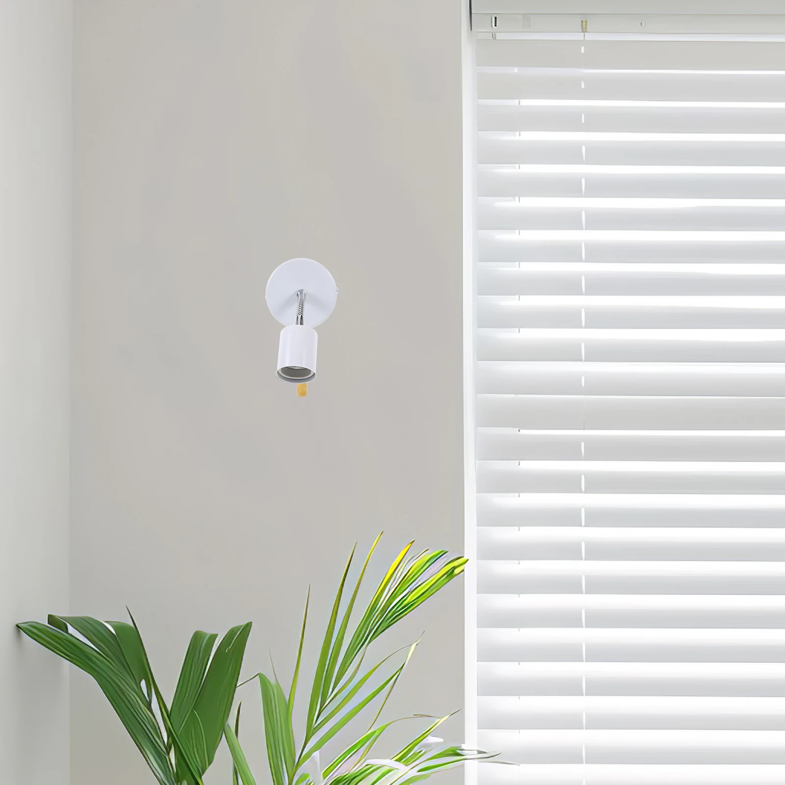 

E27 Ceramic Lamp Holder Socket Pull Chain Switch Rotatable Wall Lamp Base Light Bulb Parts Adapter for Kitchen Bedroom