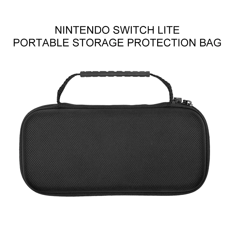 Storage Bag High Quality For Gamer Drop-proof Thickened Gaming Accessories Protective Case Black Zip For Switch Lite