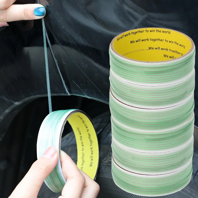 

5 м виниловая пленка, автомобильные наклейки, безножевая лента, дизайнерская линия для упаковки, режущие инструменты, автомобильная пленка, защитная виниловая лента для резки