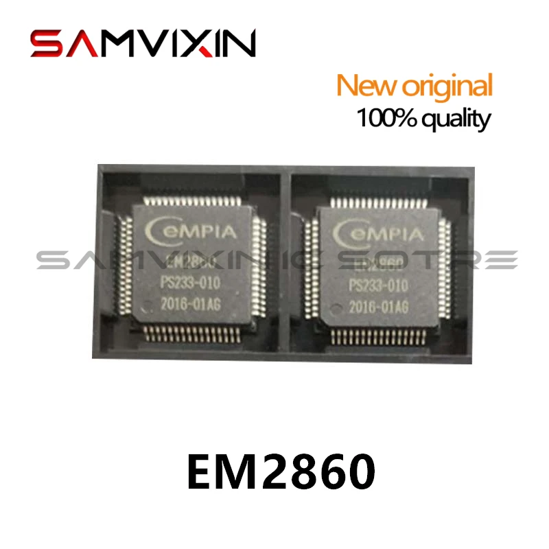 새로운 스팟 주식, EM2860 QFP64 100%, 2PCs/로트