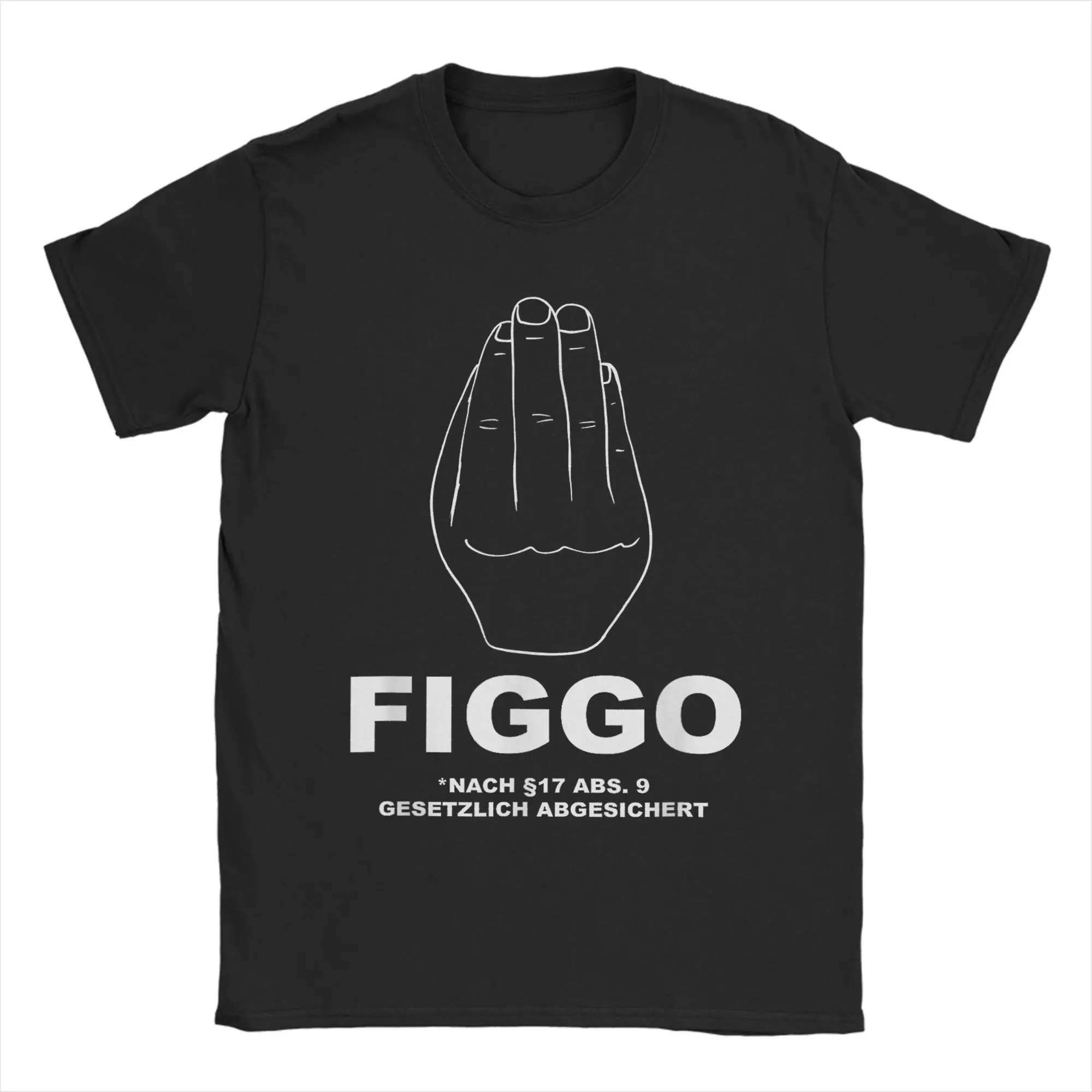 Men Figgo Ficko Percy rechtlich abgesichert T-Shirts 100% Cotton Top Tees Summer Short Sleeves T-Shirt O Neck Casual Tee Shirt