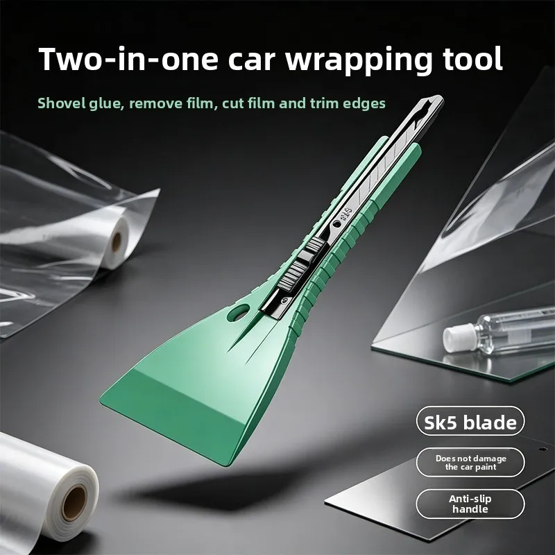 Car Window Tint Tools Kit Vinyl Wrap Squeegee Scraper Install Tool for PPF PPF Car Wrap Edging Trimming
