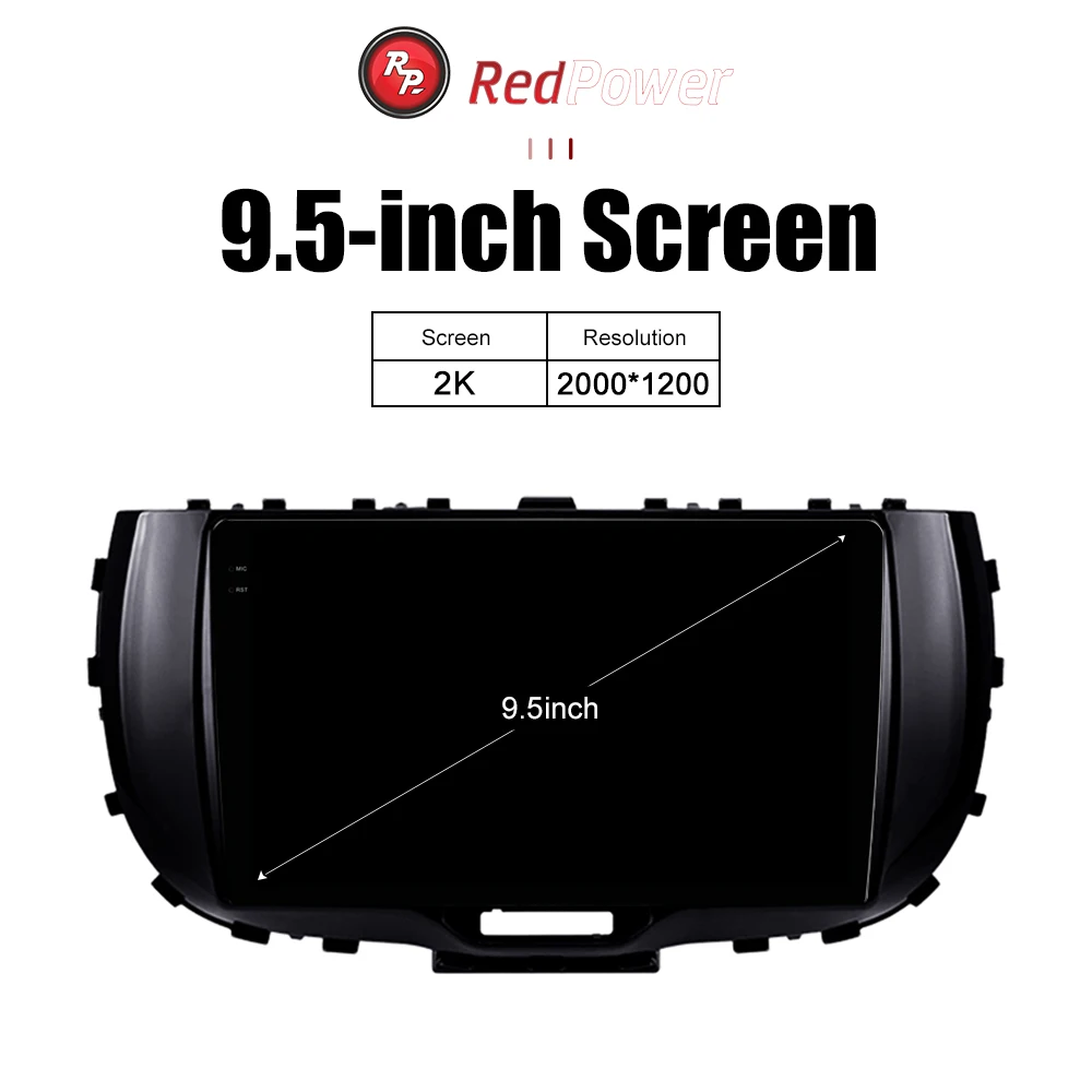 Car Radio 2K redpower 75043 hi-fi for Kia Soul 3 generation (11.2018-n.) Android car DVD player 2 din DSP