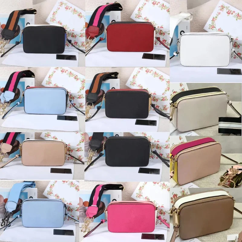 2024 winter/spring New Color Contrast Splicing Classic Small Square Bag Crossbody Bag Camera Bag Brand