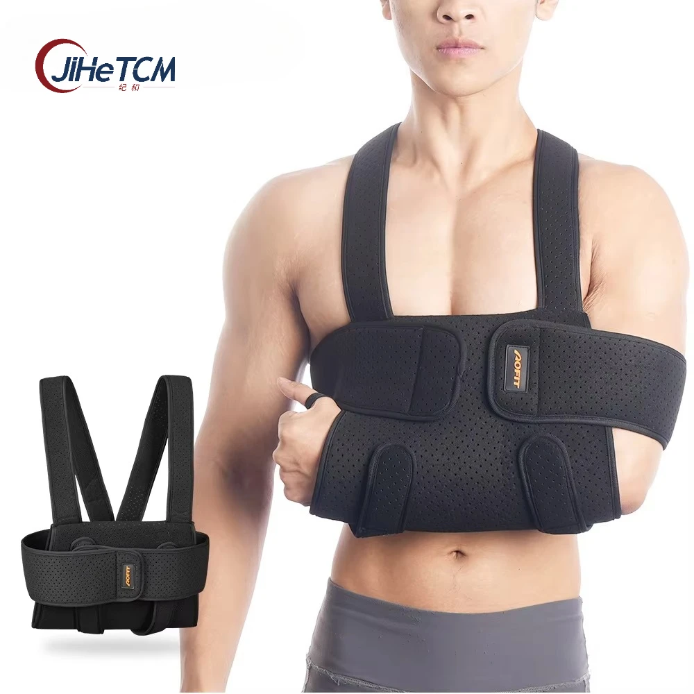 

Aofit Arm Shoulder Sling Elbow Support Immobilizer Brace Broken Fractured Arms Strap Injury Sprain Arm Brace Sling