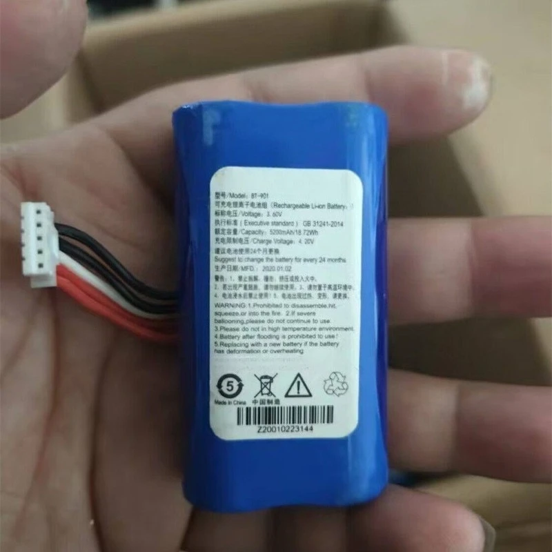 High Quality New BT-901 3.6V 5200mAh Replaceable Battery for Aisino A90 POS Terminal Machines
