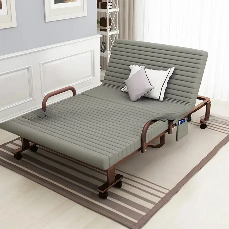 Chaise Lounge plegable individual, sofá cama con brazo reclinable, Chaise Lounge de diseño, Silla relajante perezosa, muebles Plegables para sala de estar