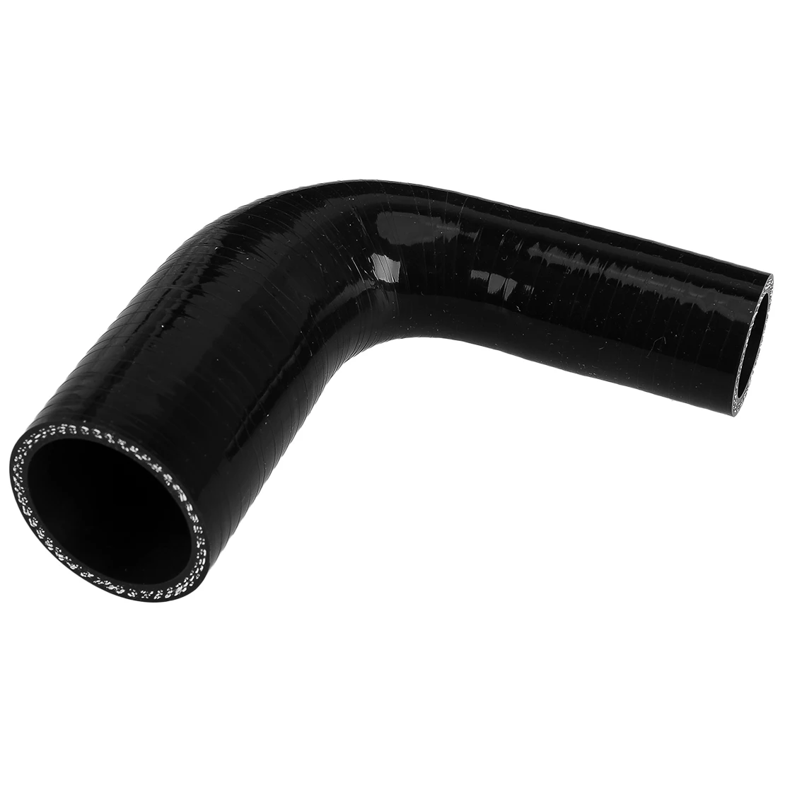 ID 1'' to 1.5'' 25mm-38mm 90 Degree Elbow Reducer Silicone Hose Turbo Intercooler Coupler Black fit for all Car New