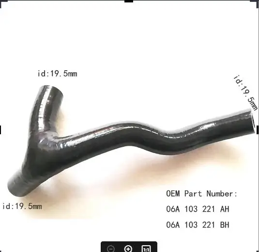 Reemplaza el número de pieza 06A103221BH. para Audi A3/TT 1.8T - Seat Leon 1.8T - VW Golf/ Bora IV - Códigos de motor Skoda VRS