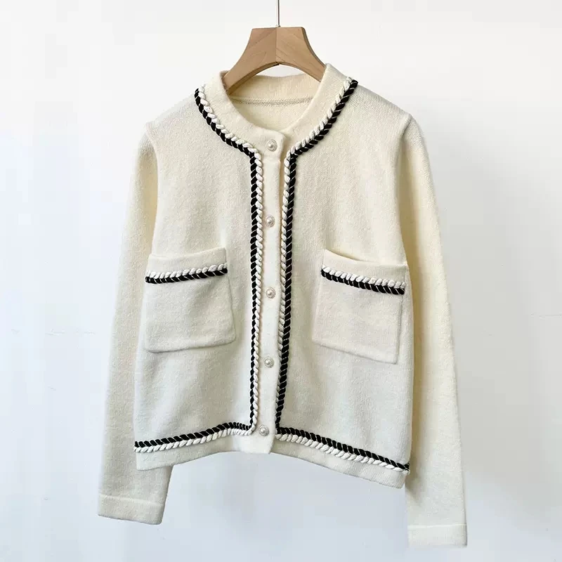 2022 autunno inverno donna maglione oversize cardigan scollo a V manica lunga maglione oversize cappotto giacche lavorate a maglia top primaverili