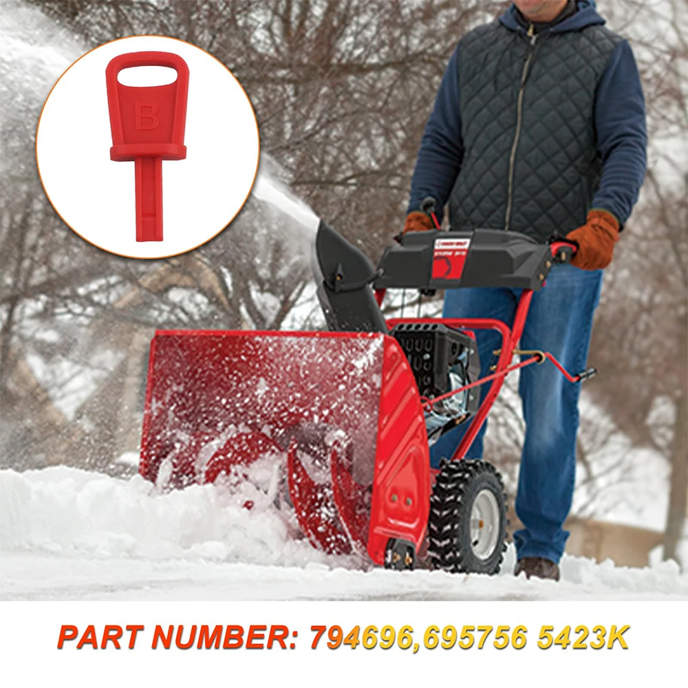 

794696 Snow Blower Key Fits For Briggs&Stratton, Snapper, Simplicity, Murray Snow Blowers, Compatible with 695756 5423K Models