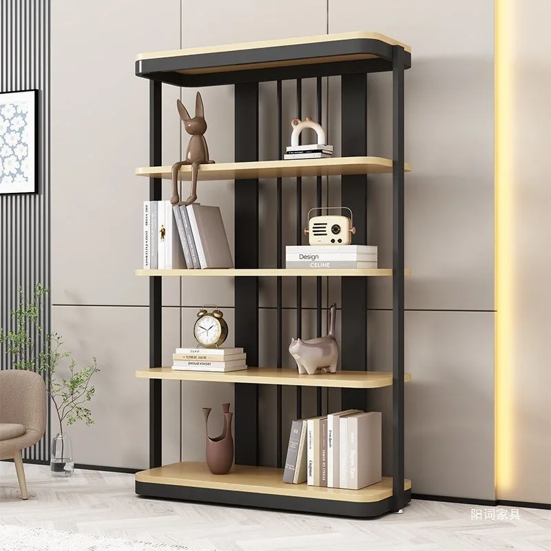 

Boutique Showcase Showcase Office Light Luxury Locker Product Showcase Multifunctional Floor File Display Stand