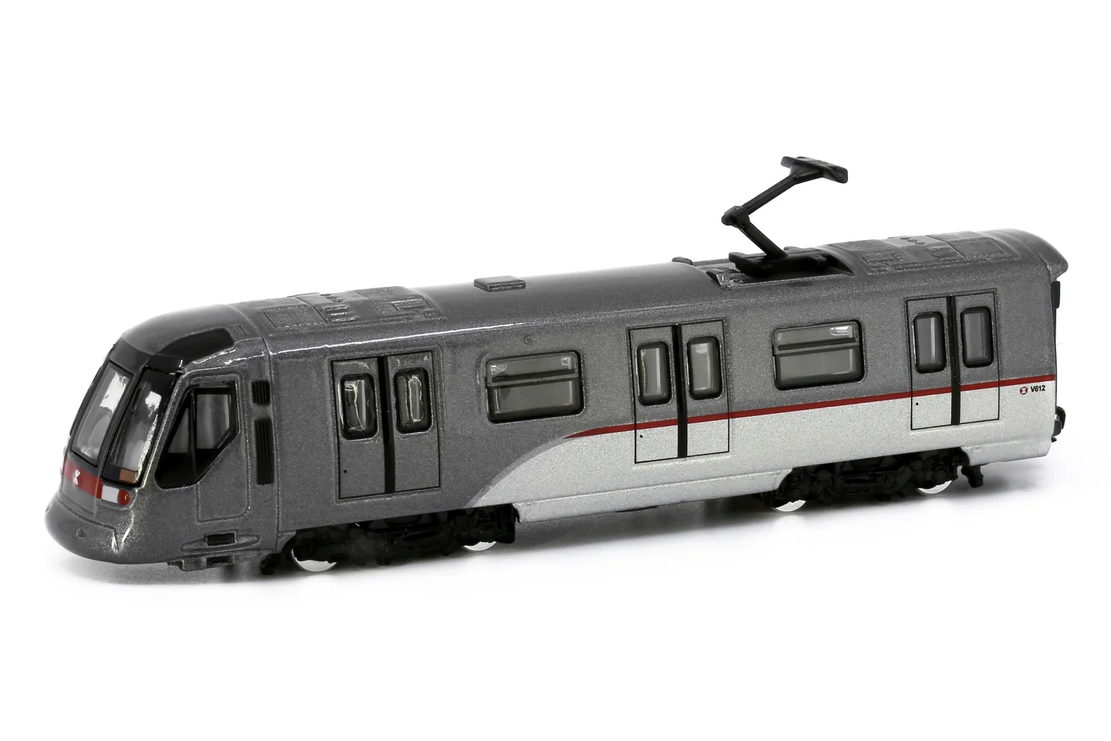 Tiny Weiying 1:120 MTR MTR Trein Hong Kong Light Rail Dynamische Chengdu Trein Metro Legering gegoten Trein Model Collectie Geschenken