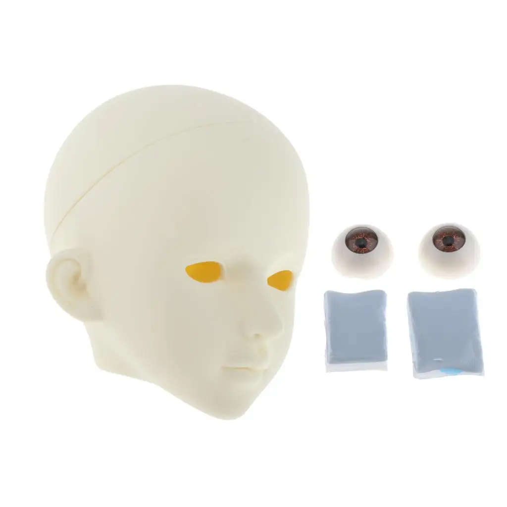 1/3 Doll Head with Removable Eyes /3 DOD Dolls Repair and Making