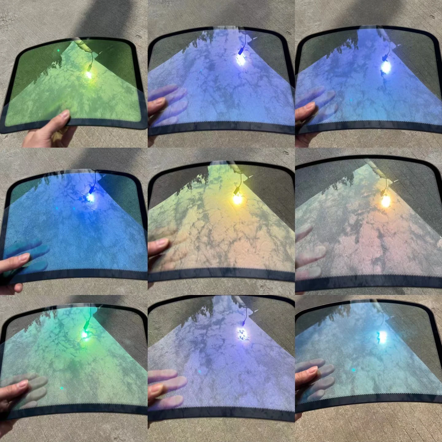 حار بيع 1.52*30 متر الحرباء نافذة السيارة تينت فيلم 99% الأشعة فوق البنفسجية وعالية الأشعة تحت الحمراء رفض 11 ألوان الشفاء الذاتي ووظيفة المضادة للخدش